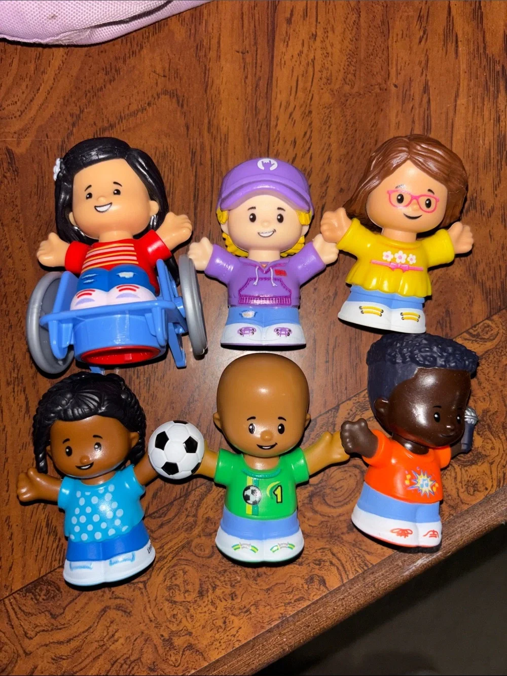 Fisher-Price Little People Diverse Character Pack with Bright Outfit Colors